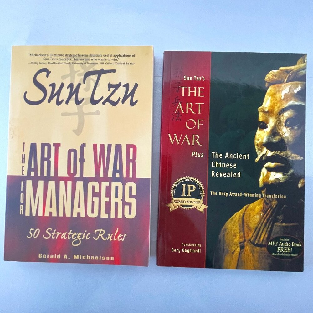 The Art of War & The Art of War for Managers 2 Paperback books by Sun Tzu